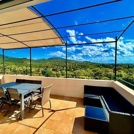 Les Restanques Vue Mer Pressoir 3131 Grimaud Exterior photo