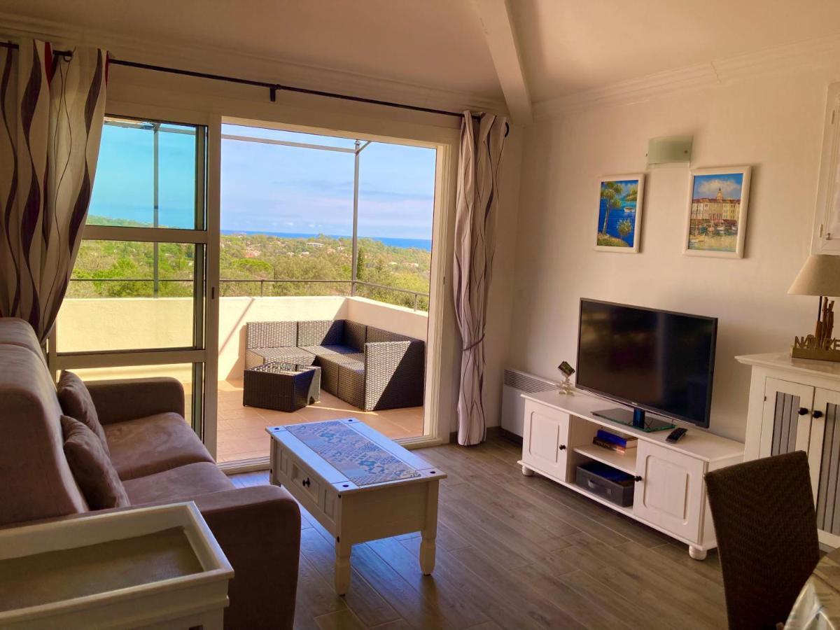 Les Restanques Vue Mer Pressoir 3131 Grimaud Exterior photo