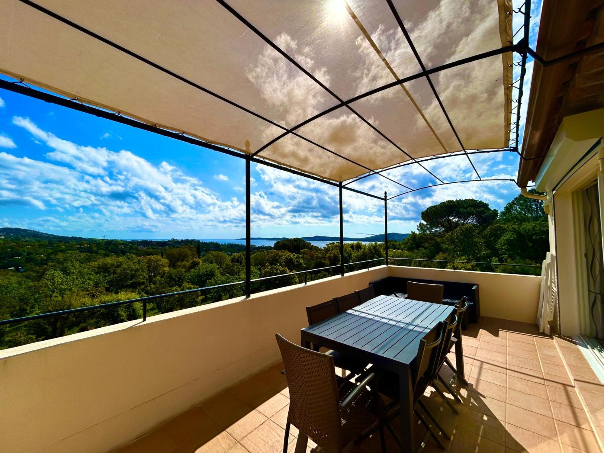 Les Restanques Vue Mer Pressoir 3131 Grimaud Exterior photo
